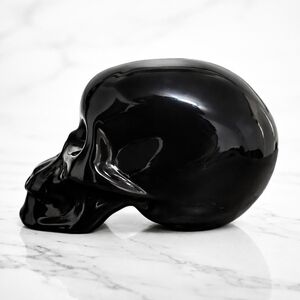 Black SKULL Pop ART Ceramic Decor